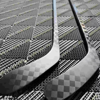 Nouveaux bâtons de hockey sur glace durables 2026, très demandés, SR INT JR, noirs, pour les équipes de hockey de compétition