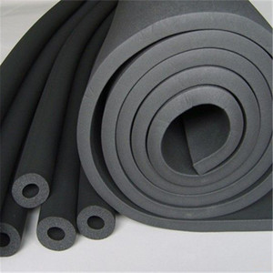 Gaine isolante en caoutchouc et plastique de 15 mm d'épaisseur, insonorisante et ignifuge, pour usage technique - Product Image 1