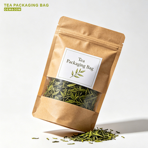 Bolsas de Embalaje de Té Personalizables con Marca para Pesar Té de Flores, Jazmín, Hibisco y Té Verde - Product Image 1
