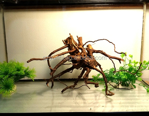 Venta al por mayor tanque de pescados del acuario accesorios decoración acuario Natural de <span class=keywords><strong>madera</strong></span> a la deriva - Product Image 6