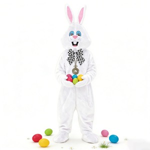 Disfraz de Conejo de Pascua para Adultos y Niños, Unisex, para Fiestas y Actuaciones, con Accesorio de Cabeza 3D, Primavera 2026 - Product Image 3