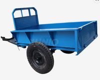 Remorque de tracteur portatif de haute qualité ; remorque de voiture portative ; mini-tracteur agricole