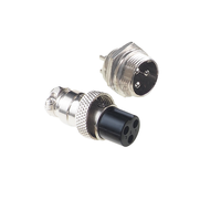 Connecteur électrique fileté Corecon 16 mm détachable GX16 2 broches 4 broches 6 broches, câble d'aviation, prise mâle, prise femelle, alimentation IP55, cuivre
