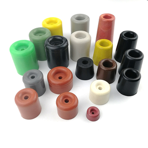 Butée de porte ronde en silicone antidérapante et flexible, haute résistance, avec une grande élasticité pour une <span class=keywords><strong>protection</strong></span> optimale - Product Image 2