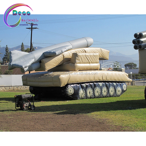 Tank publicitaire gonflable, modèle <span class=keywords><strong>Panzer</strong></span> durable pour la publicité extérieure - Product Image 5