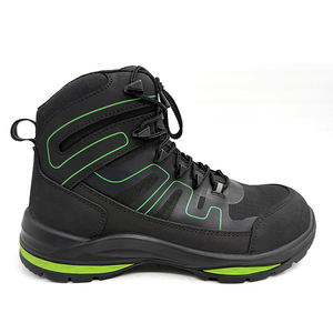 Zapatos de Seguridad MaxiTough para Hombre, Botas de Trabajo para Senderismo, Calzado de Seguridad Logístico de Corte Alto, Zapatos de Protección Transpirables de Cuero Nubuck - Product Image 5