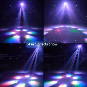 Barre Laser LED 100W 80 RGB Mixte KTV Atmosphère <span class=keywords><strong>Flash</strong></span> Stage DMX512 IP20 Contrôle de la lumière sonore pour Projection Effet clignotant pour - Product Image 3