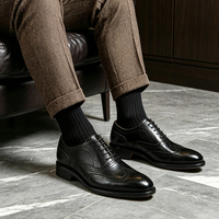 Goodyear Welt da uomo da ufficio scarpe eleganti e oxford in pelle di mucca scarpe eleganti da uomo di prima scelta fatte a mano scarpe eleganti da uomo