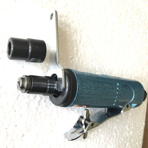 Pneumatic <b>Mini</b> Air <b>Grinder</b> Straight Handle 90PSI Rear Exhaust 23000 RPM Polishing Tool for Fine Detail Work - Product Image 3