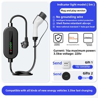 Nouveau chargeur EV embarqué 32A 7KW Station de charge de véhicule électrique Portable pour BYD Tesla New Energy Electric Charging