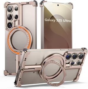 เคสโทรศัพท์ <span class=keywords><strong>Samsung</strong></span> S23-25 ULTRA รุ่นใหม่ - โครงระบายความร้อน - เคสพร้อมขาตั้งแม่เหล็ก - ฝาครอบป้องกันโทรศัพท์ - Product Image 1