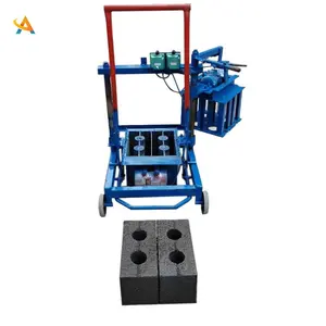 Manufacture Sale Hand Press Manual Light Brick Making Machinery Maker