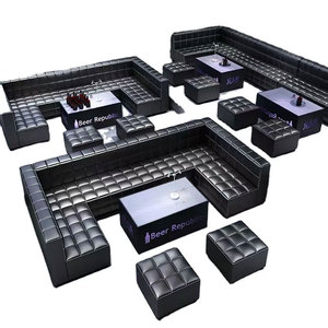 Nhà Máy Giá U Hình Dạng L Hình Dạng Câu Lạc Bộ Đêm Thanh Sofa Truy Cập Đồ Nội Thất Hiện Đại Tổ Chức Sự Kiện Gian Hàng Chỗ Ngồi Sofa - Product Image 2