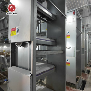 กรงไก่ชุบสังกะสีหลายชั้นสำหรับชั้นฟาร์มสัตว์ปีกสามารถปรับแต่งได้ - Product Image 2