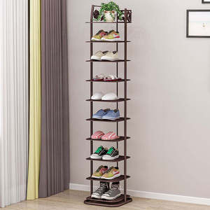 Suoernuo Multilayer Phòng Khách Scarpiera <span class=keywords><strong>Stackable</strong></span> Kim Loại Sắt Giày Giá Giày Đứng Cửa Hàng Hiển Thị Giá Giày Kệ Cho Nhà - Product Image 5