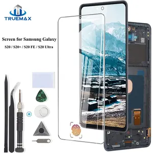 Сменный сенсорный ЖК-экран для Samsung Galaxy S4 S5 S6 S7 Edge S9 S10e S10 Lite Plus S20 S21 FE Ultra Plus S8, ЖК-дисплей