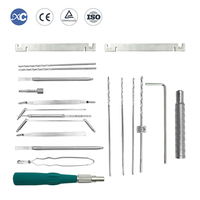 Vétérinaire meilleur prix ensemble de kit d'instruments vétérinaires alpes de haute qualité 3.2mm consommables orthopédiques pour Instrument orthopédique vétérinaire