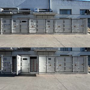 Contenedor de Almacenamiento de Energía Industrial y Comercial de 500KW 2.5MWh con Batería LiFePO4, Refrigeración por Aire, IP54, Híbrido a la Red - Product Image 1