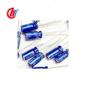 ELNA 22UF 50V Blue Robe Original Blue Shell Direct Plug Electrolytic Capacitor ELNA 22UF 50V Electrolytic Capacitor - Product Image 1