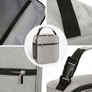 Sac à dos isotherme portable grande capacité en aluminium épais pour pique-nique, avec logo personnalisé, pour le maintien au frais en extérieur - Product Image 3