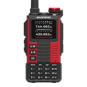 Radio Bidireccional Analógica Profesional K67 Pro con Linterna, UHF VHF Banda Aérea, 640 Canales, Salida de 5W, Alcance de 0-5km, 1500-2000mAh - Product Image 1