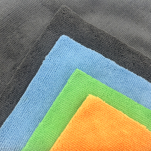 Serviette de polissage en <span class=keywords><strong>microfibre</strong></span> sans bords, enduite de cristaux, 40x40cm, pour meubles et cuisine, absorbante, sans peluches, sans rayures - Product Image 4
