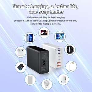 Estación de Carga Magnética de Escritorio HNT 105W <span class=keywords><strong>GaN</strong></span> PD3.0, Cargador Rápido 2A+4C con Protección OTP para Laptop y Uso Universal OEM - Product Image 6