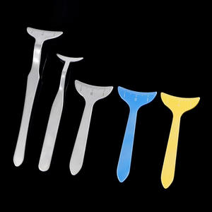 ไม้บรรทัดวัดความงามรอบดวงตา ทำจากไทเทเนียมอัลลอยและสแตนเลส พร้อมสเกลวัด สำหรับวัดกระดูกคิ้ว - Product Image 3