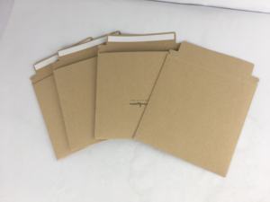 Formato personalizzato 500gsm kraft busta rigida per spedizione in cartone busta postale in cartone rigido per <span class=keywords><strong>pacchetto</strong></span> ufficio - Product Image 3