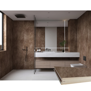 Pannelli Moderni <span class=keywords><strong>in</strong></span> <span class=keywords><strong>Plastica</strong></span> Isolante per Rivestimento Pareti Interne del Bagno, Pannelli WPC SPC <span class=keywords><strong>PVC</strong></span> - Product Image 4