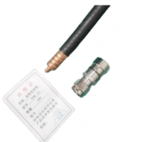 Câble coaxial en cuivre standard 1/2 pouce LDF4-50A 50 Ohm à faible perte avec gaine en PVC pour antenne de station de base GSM 3G 4G 5G