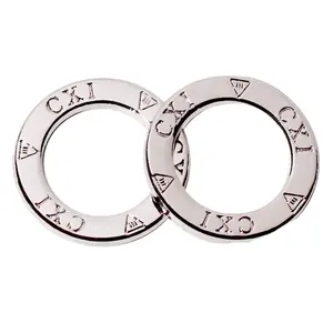 Metal Ring Buckle Custom Designer Bikini Underwear Alloy Accessories Hardware Buckles O Rings For Swimwear Bikini Bra