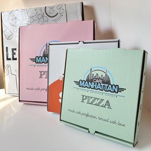 Cajas de Pizza Comerciales Personalizadas OEM ODM al por Mayor de 8/9/10/12 Pulgadas, Cajas de Pizza Corrugadas para Llevar - Product Image 5