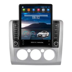 Tesla Android 4G LTE IPS ekran DSP araba Video araç DVD oynatıcı oyuncu Ford Focus 2 MK 2 2004-2011 için araba oyun GPS navigasyon