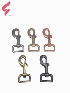 Lihui Gancho de Metal Giratorio de 20mm Personalizado de Zinc para Bolsos, Accesorios de Moda, Gancho de Seguridad para Correas de Perro, Gancho de Seguridad para Correas de Perro - Product Image 6