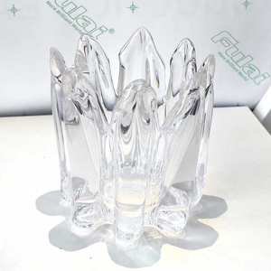 Bougeoir <span class=keywords><strong>en</strong></span> <span class=keywords><strong>verre</strong></span> <span class=keywords><strong>soufflé</strong></span> à la main-Cadeau artisanal unique pour la décoration intérieure - Product Image 1