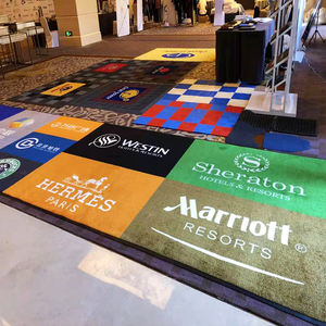 Tapis d'entrée commercial haute résistance en nylon 6.6 premium, personnalisable avec logo, lavable en machine, 450g 690g 950g - Product Image 1