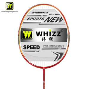 Raket Badminton Serat Karbon 22-28Lbs, Raket Badminton Senar Nilon Panjang 675Mm