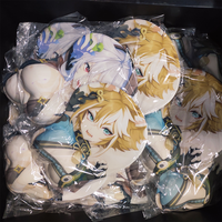 Repose-poignet ergonomique en gel de silicone 3D personnalisé, motif anime mignon, avec support de poignet DIY, motif dessin animé nu (fesses et poitrine)