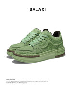 Chaussures de skateboard Hulk de style européen, rehaussantes, à lacets, thermiques, légères, nouvelle collection automne-hiver
