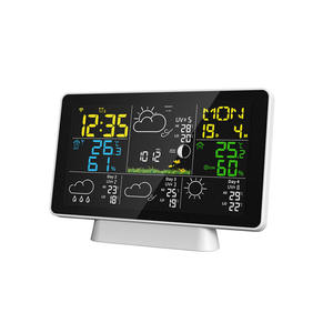 Stazione Meteo WIFI Wireless con Display per Umidità e Temperatura Interna/Esterna, Monitor Digitale per Previsioni Meteo - Product Image 1