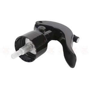 Black 24 28mm Cosmetic Spray Nozzle Plastic Handle Operated For Perfume Facial Mist Sprayer - Product Image 4