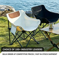 Chaise lune pliante de luxe portable et légère, idéale pour le jardin, la randonnée, la pêche, la plage, le camping, les voyages et les pique-niques, en acier inoxydable – Meilleure vente
