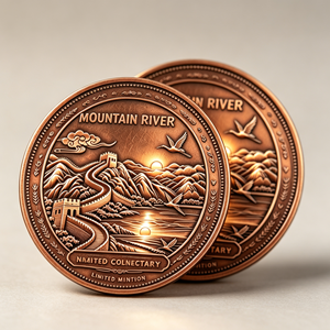 Barra de lingote de cobre de 1 onza, 999 de pureza, con diseño en relieve para colección - Product Image 2