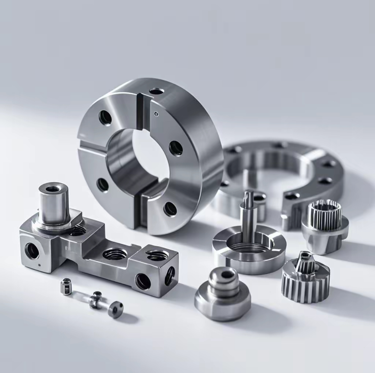 High Precision Custom Rapid Prototype Machining Metal Parts New Energy CNC Services for Aluminum Anodized Aluminum Alloy Zinc