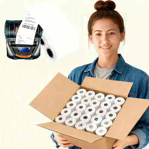 Papier thermique universel pour caisse enregistreuse, directement de l'usine - pour supermarchés, points de vente (PDV), guichets automatiques et caisses enregistreuses - Product Image 2