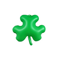 Usine transfrontalière gonflable trèfle à quatre feuilles ballon printemps plante verte activité atmosphère décoration PVC jouets gonflables