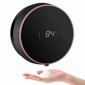 Dispensador de Espuma Desinfectante de Manos Portátil de 300 ml, Dispensador de Jabón en Espuma con Pantalla Digital Inteligente para Montar en la Pared - Product Image 2