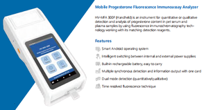 Offre Spéciale prix direct d'usine DMYT02 analyseur d'immunoessai vétérinaire de fluorescence de progestérone Mobile portable - Product Image 3