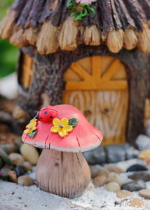 Handmade Resin <strong>Fairy</strong> <strong>Garden</strong> Decoration Set Miniature Floral Fairyland Figurines <strong>Kit</strong> - Product Image 4